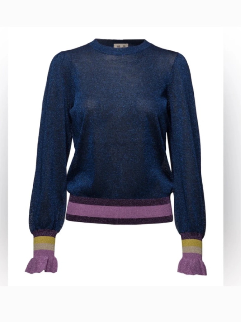 Baum Und Pferdgarten size S Charissa Sweater Dazzling Blue Metallic